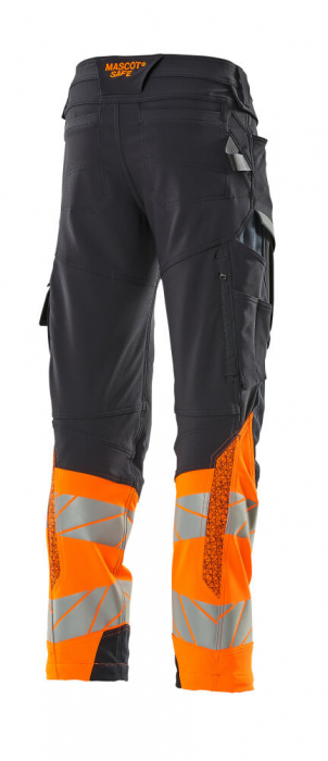 Pantaloni cu benzi reflectorizante si buzunar pentru protectii la genunchi Mascot® ACCELERATE SAFE [15]