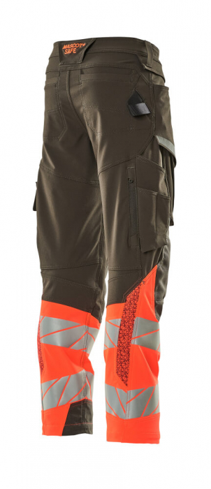 Pantaloni cu benzi reflectorizante si buzunar pentru protectii la genunchi Mascot® ACCELERATE SAFE [16]