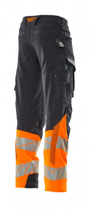 Pantaloni cu benzi reflectorizante si buzunar pentru protectii la genunchi Mascot® ACCELERATE SAFE [16]