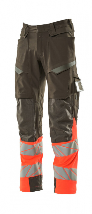 Pantaloni cu benzi reflectorizante si buzunar pentru protectii la genunchi Mascot® ACCELERATE SAFE [3]