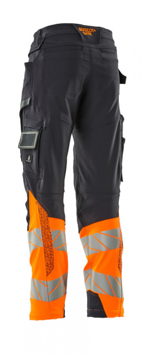 Pantaloni cu benzi reflectorizante si buzunar pentru protectii la genunchi Mascot® ACCELERATE SAFE [11]