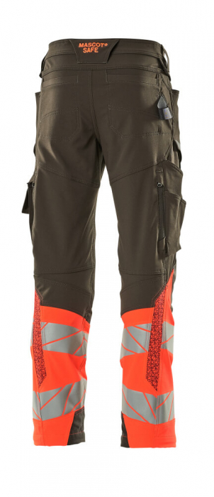 Pantaloni cu benzi reflectorizante si buzunar pentru protectii la genunchi Mascot® ACCELERATE SAFE [14]