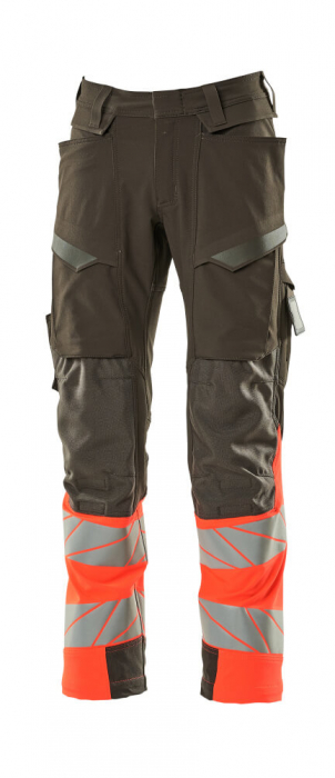 Pantaloni cu benzi reflectorizante si buzunar pentru protectii la genunchi Mascot® ACCELERATE SAFE [2]