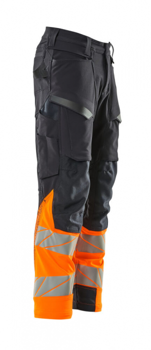 Pantaloni cu benzi reflectorizante si buzunar pentru protectii la genunchi Mascot® ACCELERATE SAFE [21]