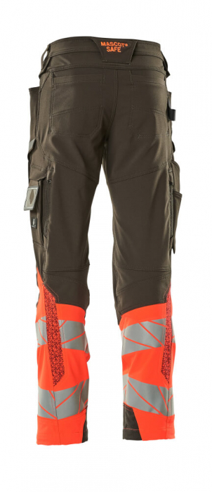Pantaloni cu benzi reflectorizante si buzunar pentru protectii la genunchi Mascot® ACCELERATE SAFE [12]