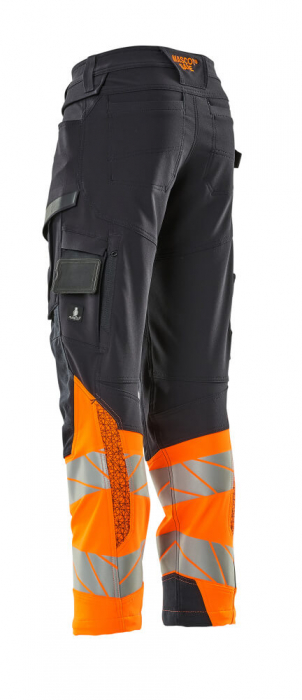 Pantaloni cu benzi reflectorizante si buzunar pentru protectii la genunchi Mascot® ACCELERATE SAFE [10]