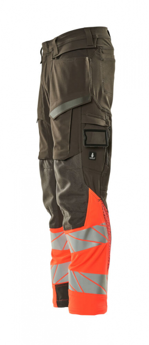 Pantaloni cu benzi reflectorizante si buzunar pentru protectii la genunchi Mascot® ACCELERATE SAFE [6]