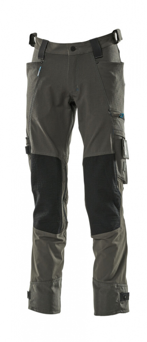 Pantaloni de lucru cu buzunare la genunchi [2]