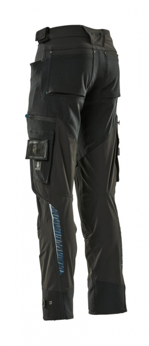 Pantaloni de lucru cu buzunare la genunchi [10]