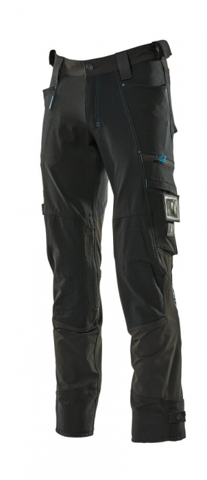 Pantaloni de lucru cu buzunare la genunchi [3]