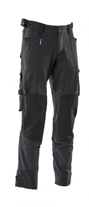 Pantaloni de lucru cu buzunare la genunchi [23]