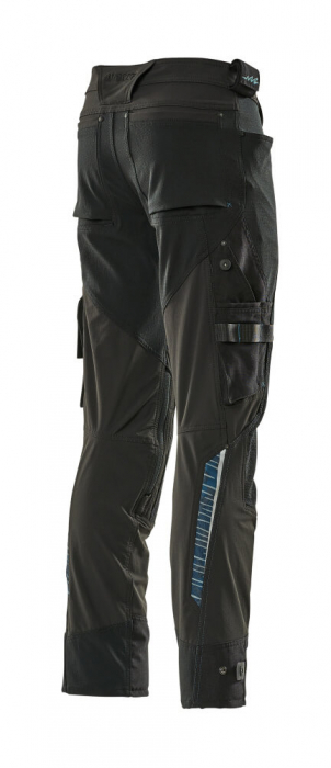 Pantaloni de lucru cu buzunare la genunchi [16]