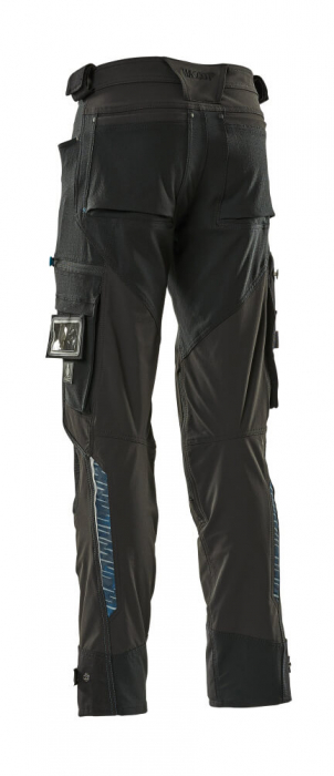 Pantaloni de lucru cu buzunare la genunchi [11]