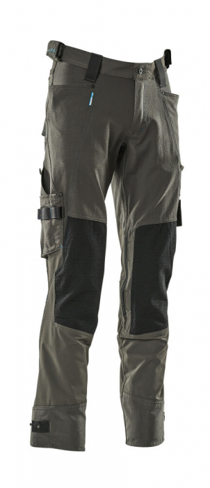 Pantaloni de lucru cu buzunare la genunchi [23]