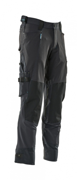 Pantaloni de lucru cu buzunare la genunchi [22]