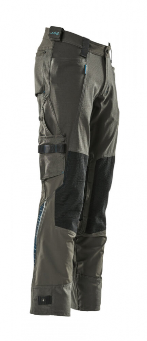 Pantaloni de lucru cu buzunare la genunchi [21]