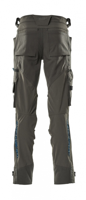 Pantaloni de lucru cu buzunare la genunchi [13]