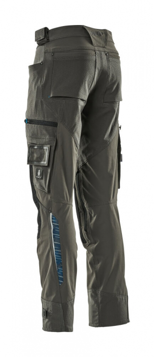 Pantaloni de lucru cu buzunare la genunchi [10]
