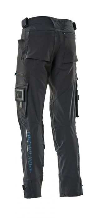 Pantaloni de lucru cu buzunare la genunchi [11]