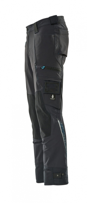 Pantaloni de lucru cu buzunare la genunchi [6]