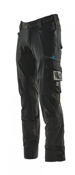 Pantaloni de lucru cu buzunare la genunchi [4]