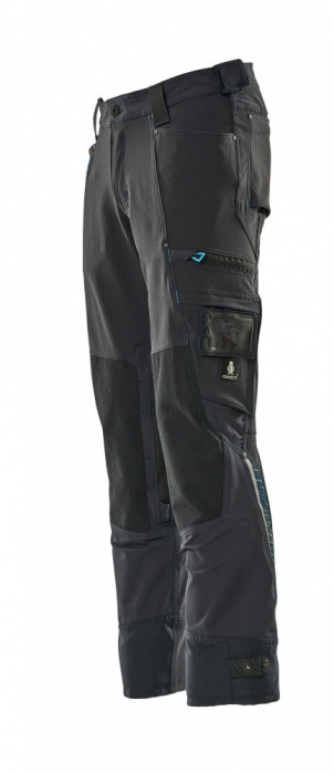Pantaloni de lucru cu buzunare la genunchi [5]
