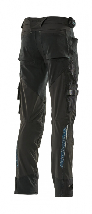 Pantaloni de lucru cu buzunare la genunchi [15]