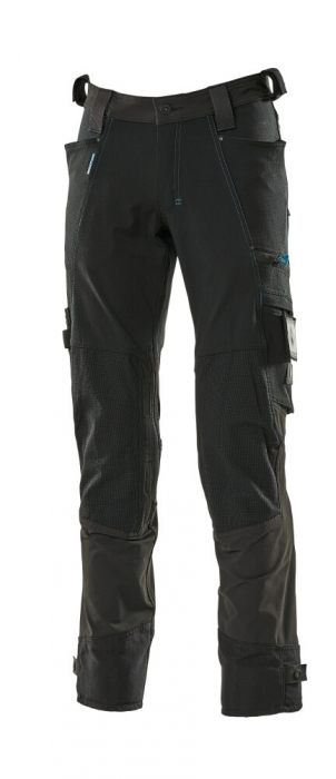 Pantaloni de lucru cu buzunare la genunchi [2]