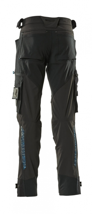 Pantaloni de lucru cu buzunare la genunchi [12]