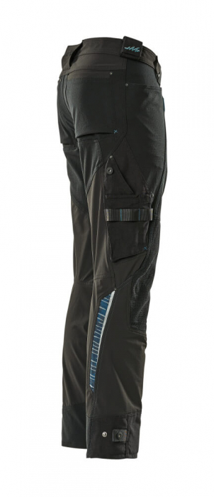 Pantaloni de lucru cu buzunare la genunchi [18]