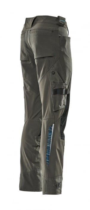 Pantaloni de lucru cu buzunare la genunchi [17]