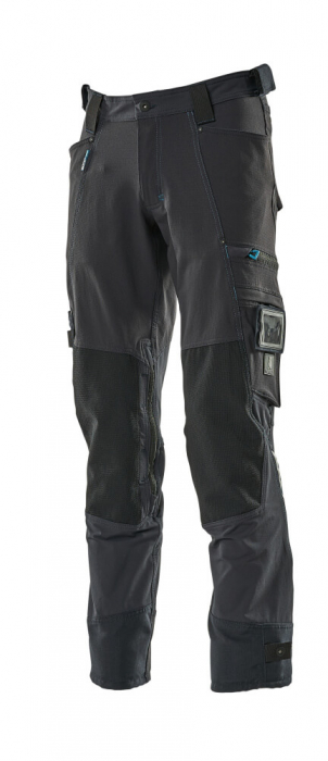 Pantaloni de lucru cu buzunare la genunchi [3]