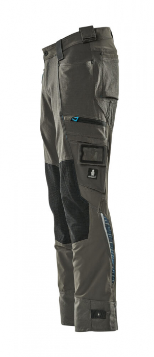Pantaloni de lucru cu buzunare la genunchi [6]