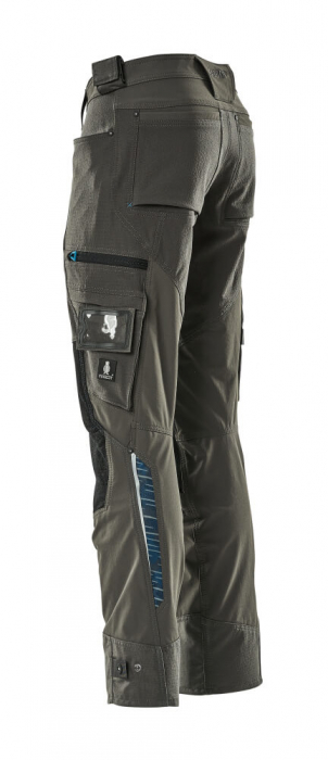 Pantaloni de lucru cu buzunare la genunchi [9]