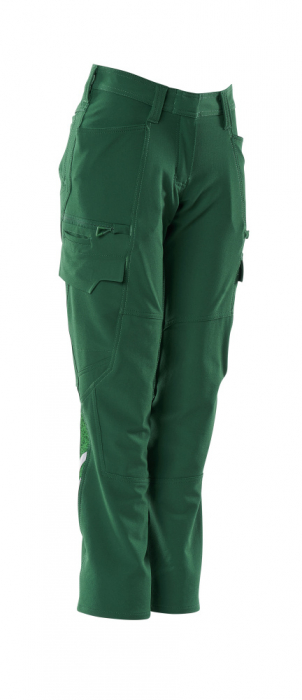 Pantaloni elastici cu buzunare pe coapse [22]