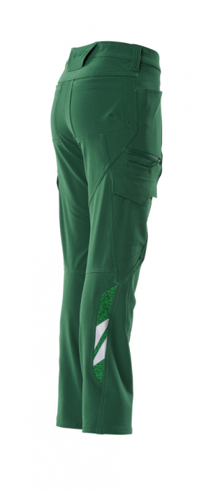 Pantaloni elastici cu buzunare pe coapse [17]