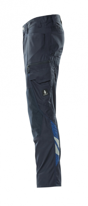 Pantaloni lungi cu buzunare pentru protectie la genunchi [7]