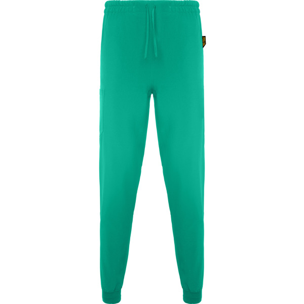 Pantaloni medicali unisex Fiber din microfibra, cu talie elastica [2]