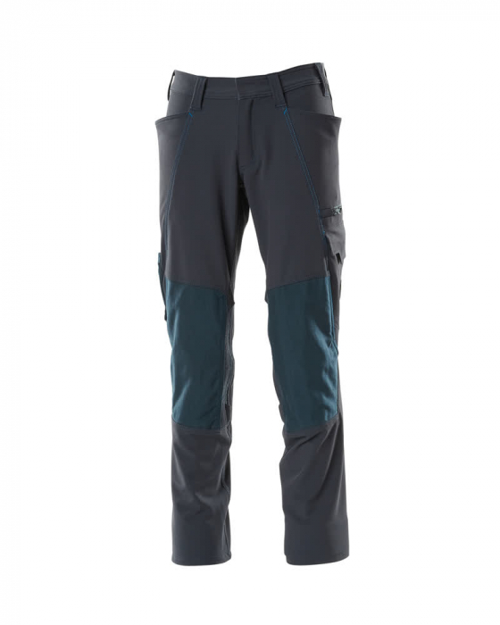 Pantaloni Ultimate Stretch cu buzunare pentru protectie la genunchi [2]