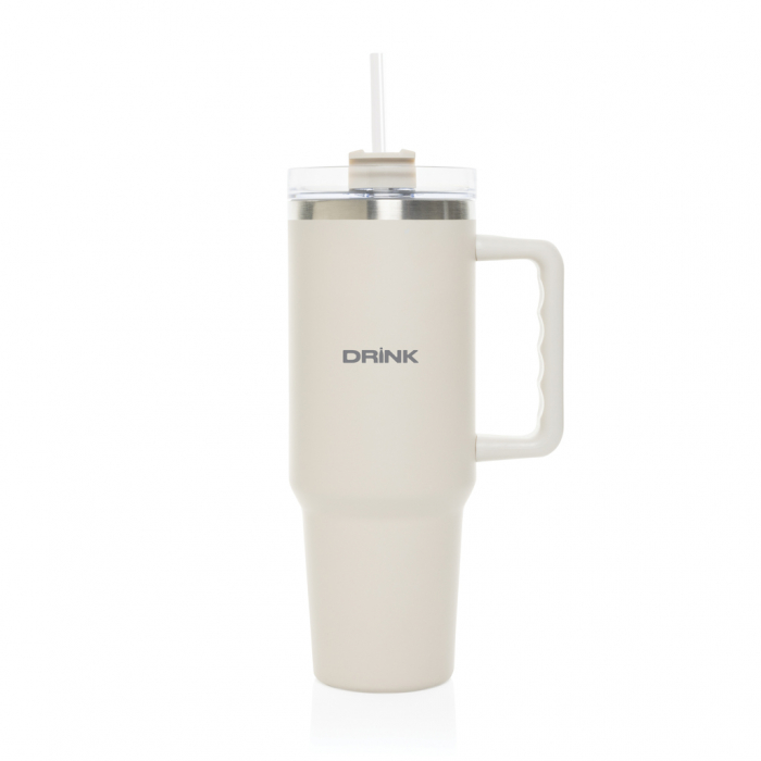 Pahar termic Peakflow otel reciclat 1200 ml cu maner [8]