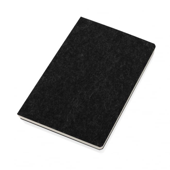 Agenda A5 Phrase din fetru reciclat GRS – 192 pagini dictando albe, eco-friendly [3]