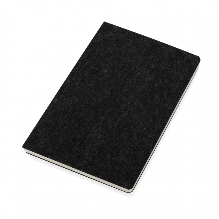 Agenda A5 Phrase din fetru reciclat GRS – 192 pagini dictando albe, eco-friendly [7]