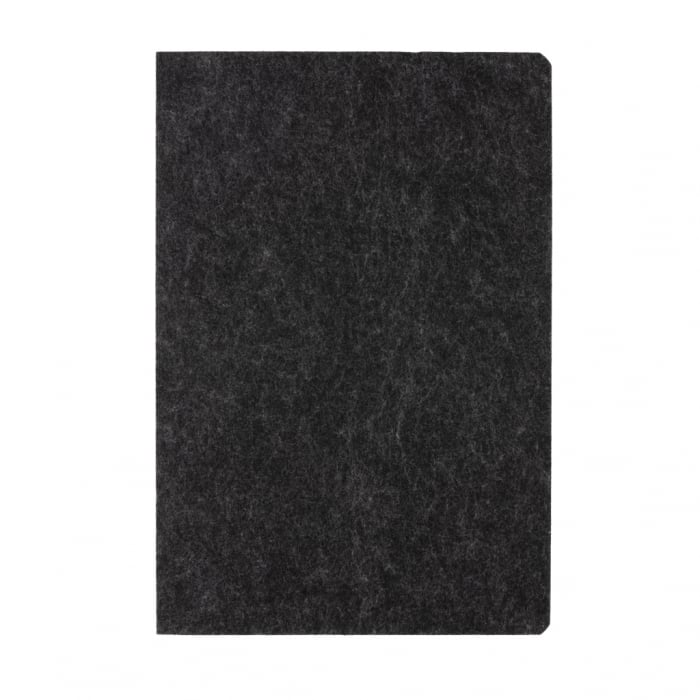 Agenda A5 Phrase din fetru reciclat GRS – 192 pagini dictando albe, eco-friendly [4]