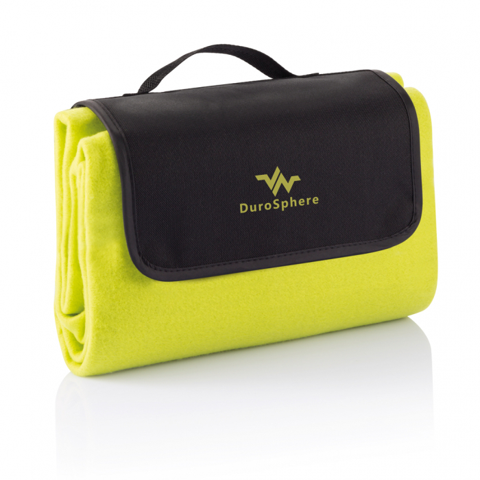 Patura de picnic fleece impermeabila 130x145 cm [5]