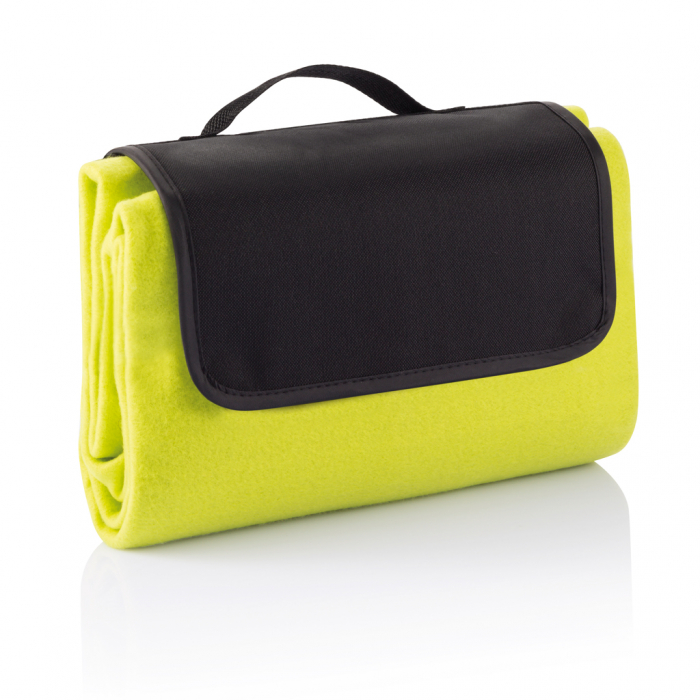 Patura de picnic fleece impermeabila 130x145 cm [3]