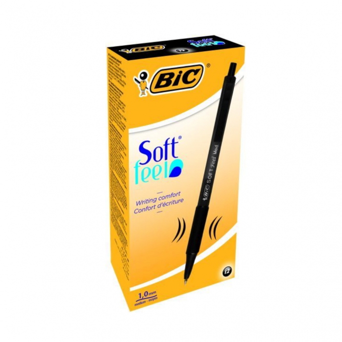 Pix Bic Soft Feel Clic Grip, negru [2]