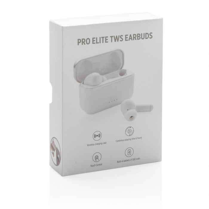Casti wireless Pro Elite TWS cu incarcare wireless, 6H playtime [12]