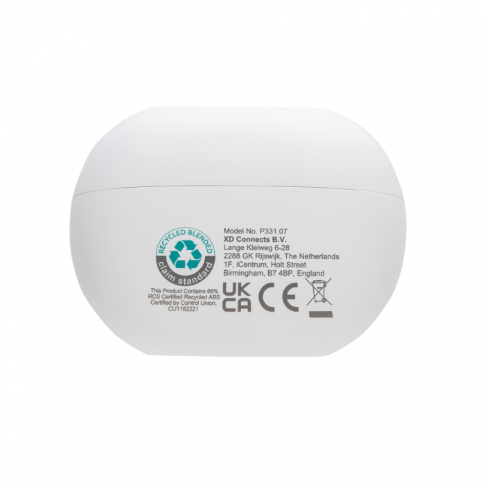 Casti wireless Prolink RCS din plastic reciclat, ANC/ENC hibrid, BT 5.3 [6]