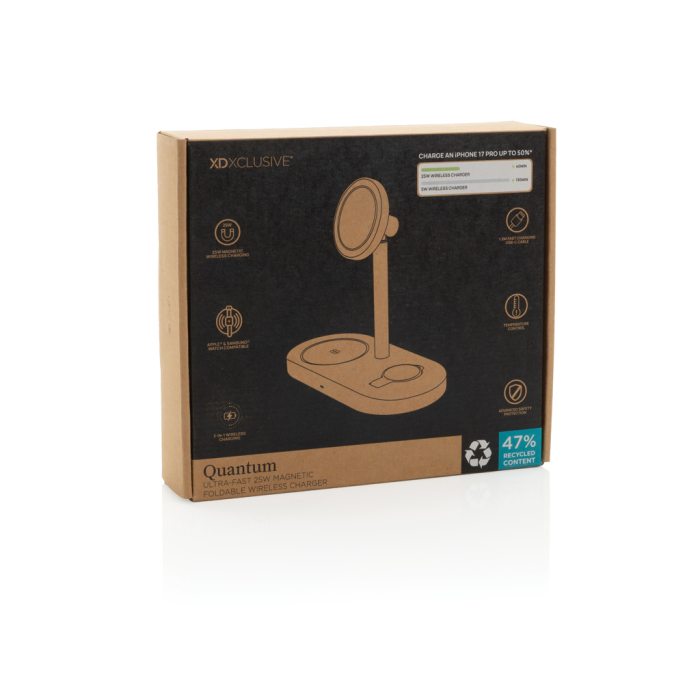 Incarcator wireless magnetic birou 25W RCS, Quantum [3]