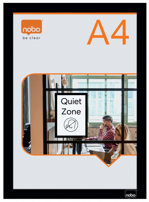 Rama auto-adeziva NOBO, magnetica, A4, 2 buc/set - Eleganta si Functionalitate [1]